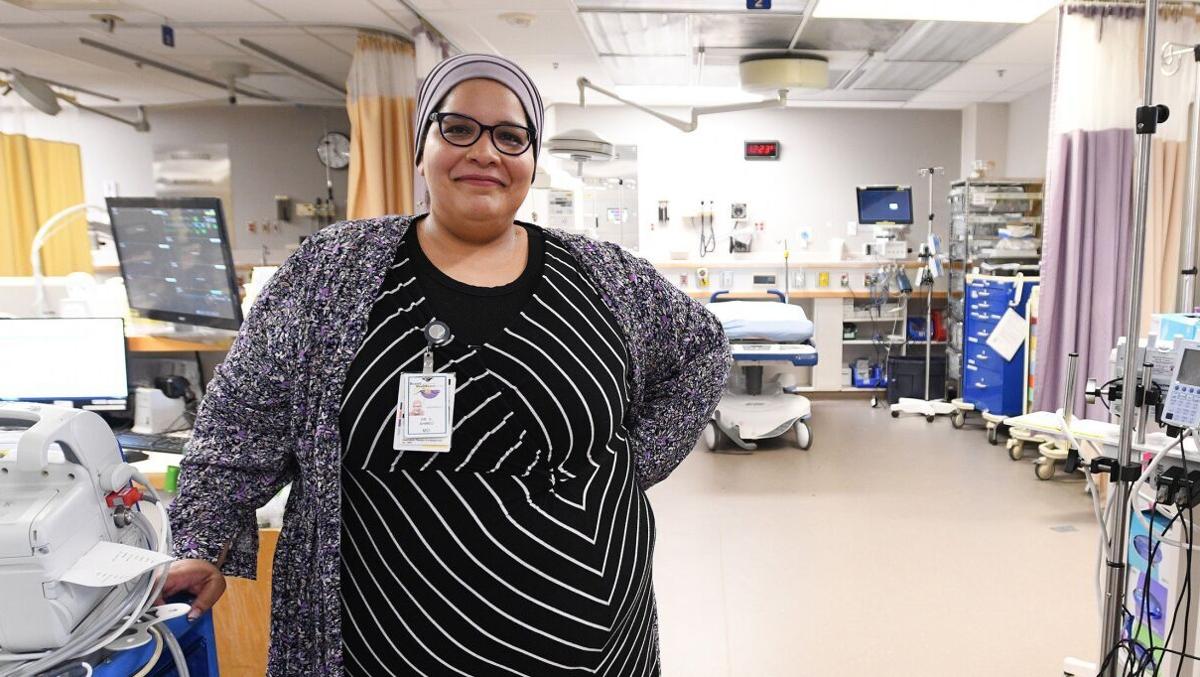 (Dr. Somaiah Ahmed, chief and medical director of emergency medicine for the hospital, took The Spectator on a recent behind-the-scenes tour at Brantford General Hospital - Cathie Coward The Hamilton Spectator)