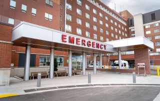 BGH Emergency Department Entrance