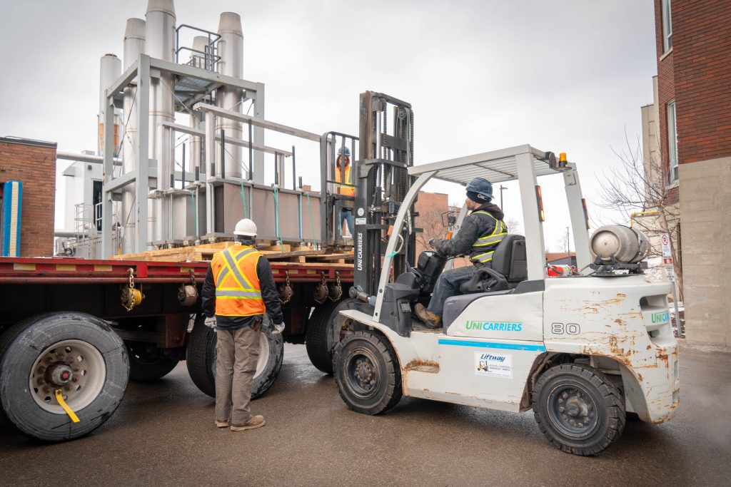 Heat Exchanger Units Delivery Heat Exchanger Units Delivery