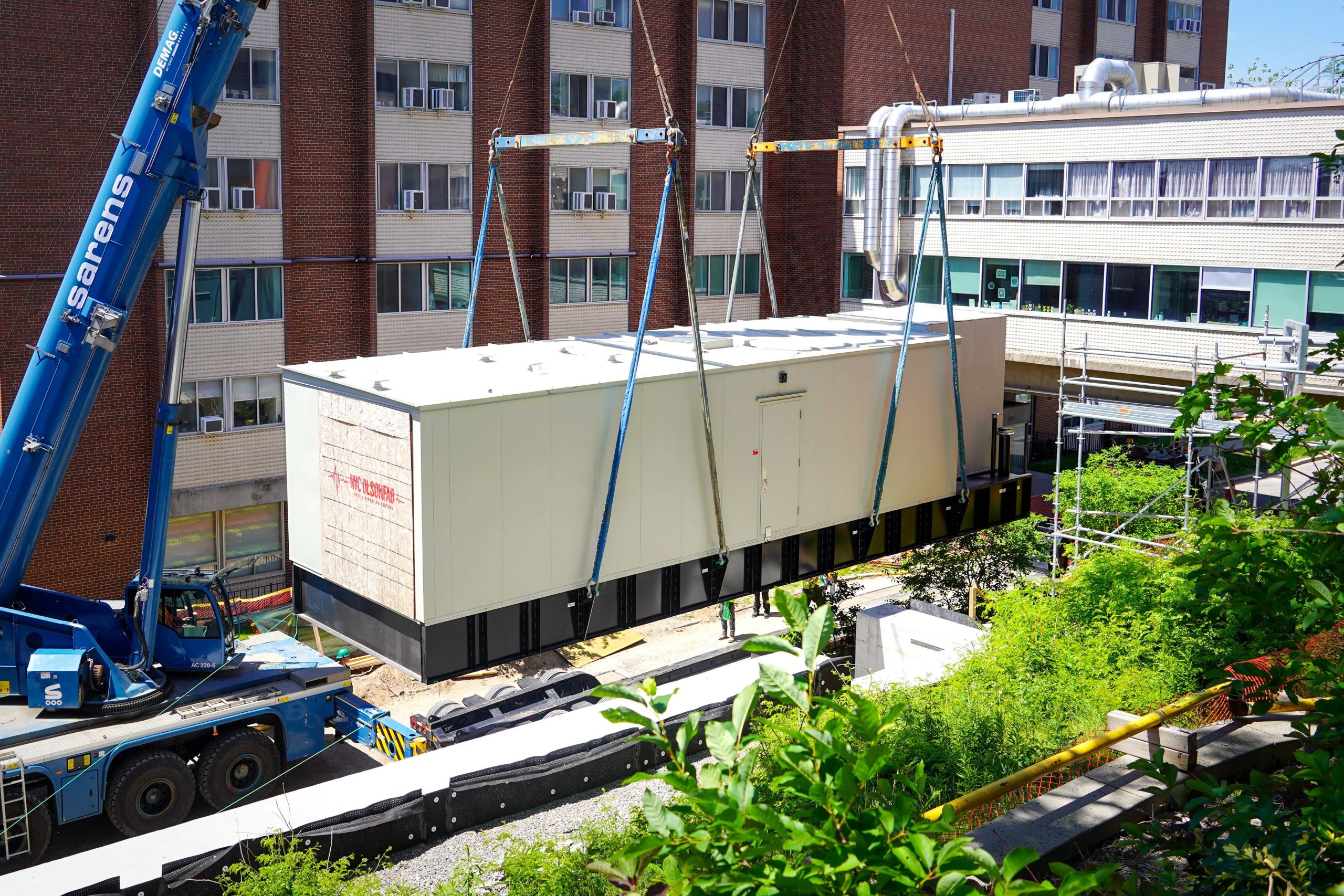 New Generator for Emergency Department Delivered