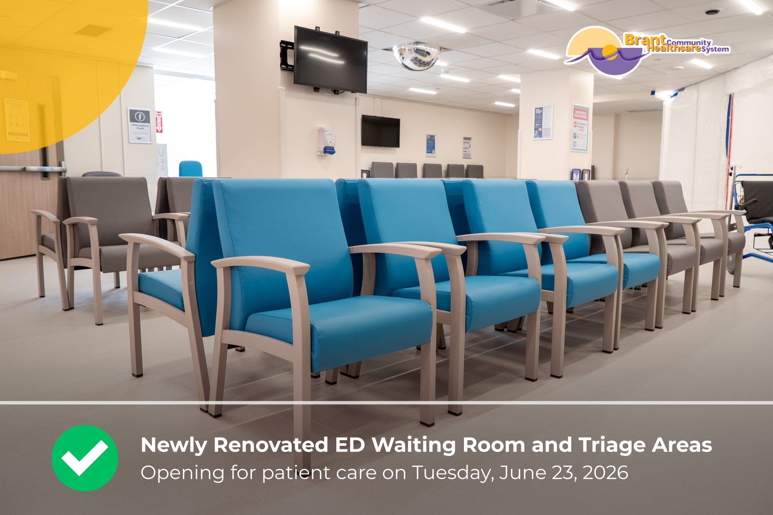 Newly Renovated ED Waiting Room and Triage Areas (Opening June 23) (2)