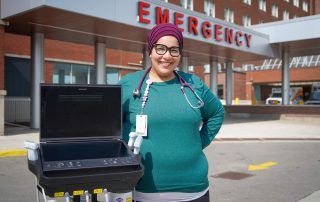 Dr. Somaiah Ahmed, Chief and Medical Director of Emergency Medicine at Brant Community Healthcare System.